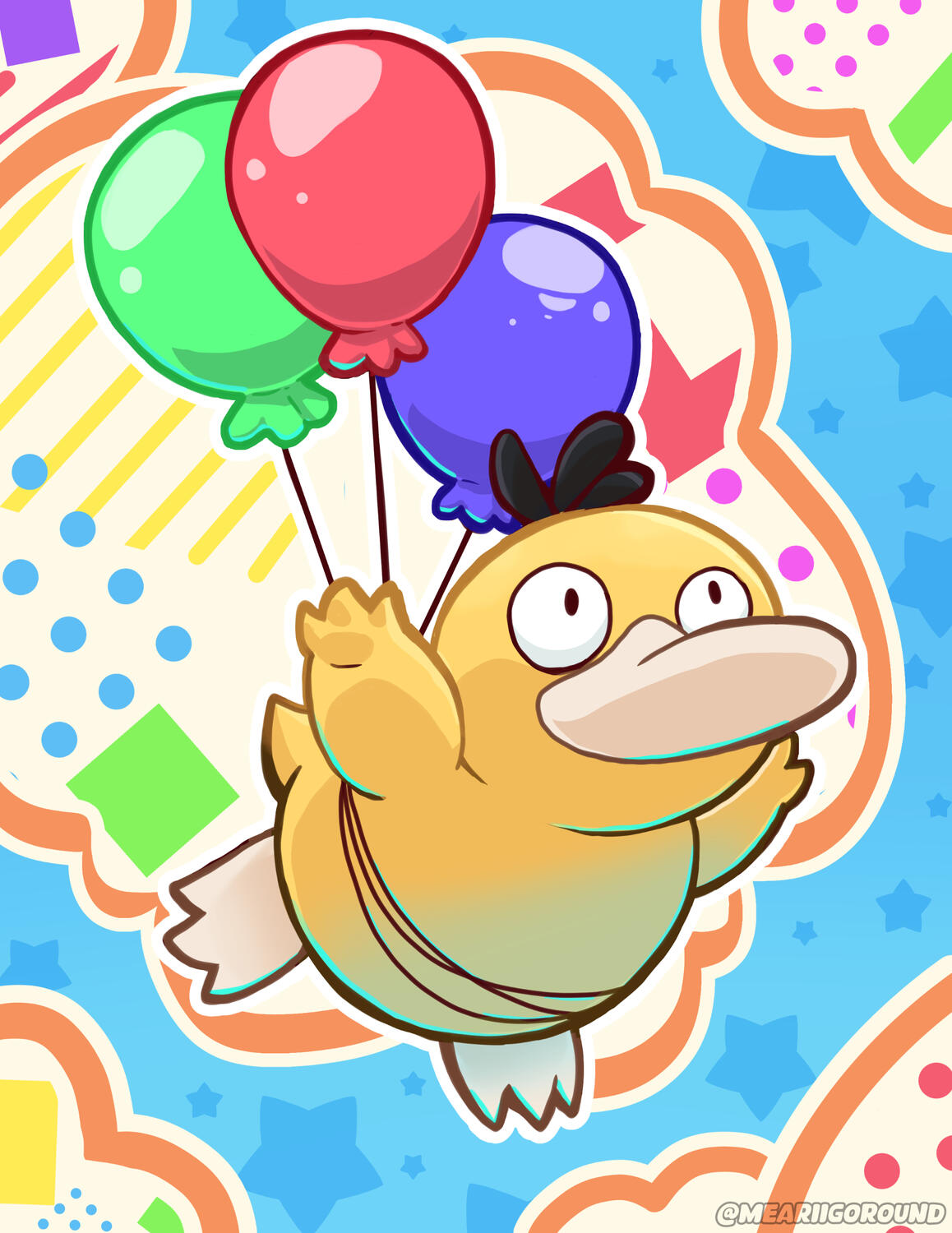 Psyduck Balloons